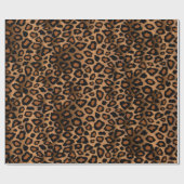 Exotic Leopard Animal Skin Print Cadeaupapier (Vlak)