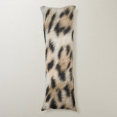 Exotic Leopard Print Body Pillow Lichaamskussen (Voorkant Verticaal)