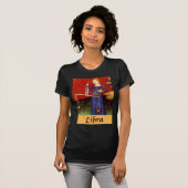 Exotic Libra Zodiac Sign T-shirt (Voorkant volledig)