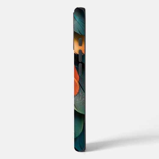 Exotic Macaw Feather Phone Case (Achterkant / Links)