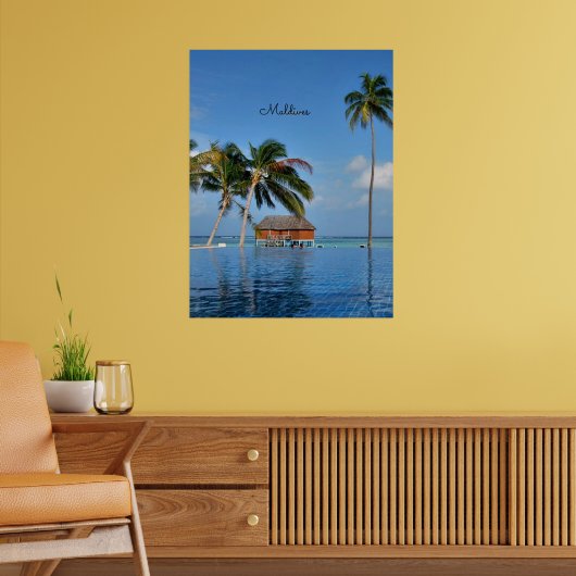 Exotic Maldives Poster (Woonkamer 2)