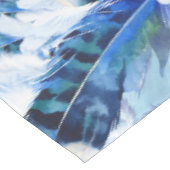 Exotic Mix Blue Bird Print Tafelkleed (Gekanteld)