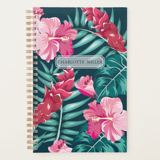 Exotic Monogram Summer Florence design Planner (Voorkant)