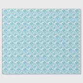 exotic ocean pattern cadeaupapier (Vlak)