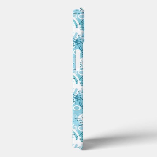 exotic ocean pattern Case-Mate iPhone case (Achterkant / Rechts)