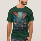 Exotic Oerwoud Scene T-shirt (Voorkant)