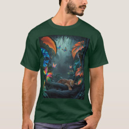 Exotic Oerwoud Scene T-shirt