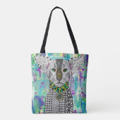 Exotic Oriental Shorthair Cat Canvas tas (Achterkant)