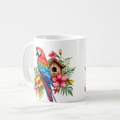 Exotic Parrot Art Cup Koffiemok (Voorkant links)
