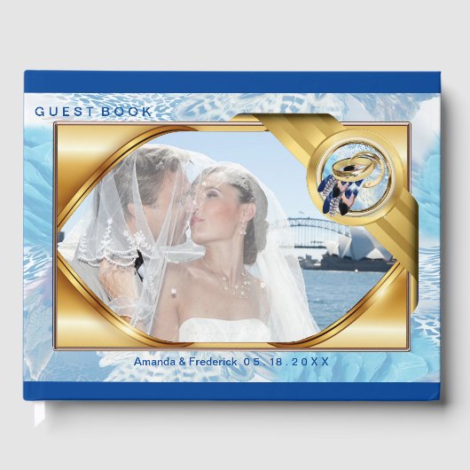 Exotic Parrot Blue vether Gastenboek (Voorkant)