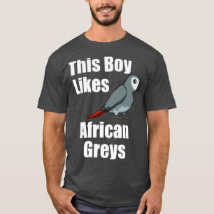 Exotic Parrot Cute Animal dat deze jongen van pape T-shirt