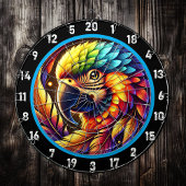 Exotic Parrot Dartboard voor Bold Decor Dartbord