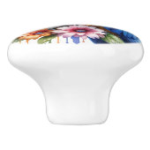 Exotic Parrot Keramische Knop (Zijkant)