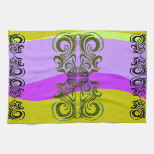 Exotic Pattern Towel Theedoek