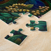 Exotic Peacock Rainforest Majesty Design Legpuzzel (Zijkant)
