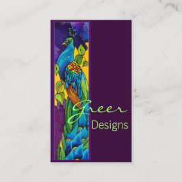 Exotic Peacock Visitekaartje