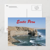 Exotic Peru Postcard Briefkaart (Voorkant / Achterkant)