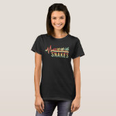 Exotic Pet Snake Reptile Snakes T-shirt (Voorkant volledig)