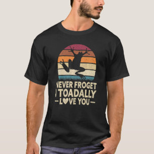 Exotic Pet Toad Animal Herpetology Frog T-shirt