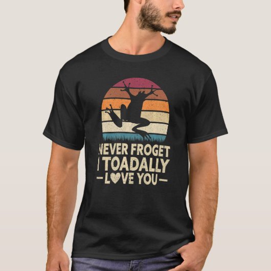 Exotic Pet Toad Animal Herpetology Frog T-shirt (Voorkant)
