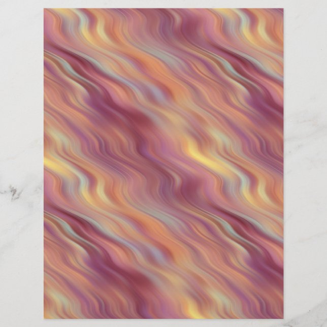 Exotic Plumeria Wavy Texture (Voorkant)