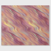 Exotic Plumeria Wavy Texture Cadeaupapier (Vlak)