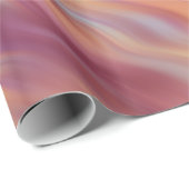 Exotic Plumeria Wavy Texture Cadeaupapier (Rol Hoek)