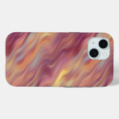 Exotic Plumeria Wavy Texture Case-Mate iPhone Case (Achterkant (horizontaal))