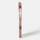 Exotic Plumeria Wavy Texture Case-Mate iPhone Case (Achterkant / Links)