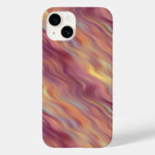 Exotic Plumeria Wavy Texture Case-Mate iPhone Case (Achterkant)