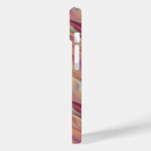 Exotic Plumeria Wavy Texture Case-Mate iPhone Case (Achterkant / Links)