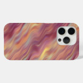 Exotic Plumeria Wavy Texture Case-Mate iPhone Case (Achterkant (horizontaal))