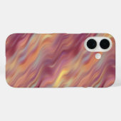 Exotic Plumeria Wavy Texture Case-Mate iPhone Case (Achterkant (horizontaal))