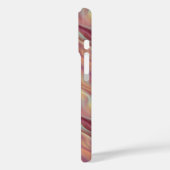 Exotic Plumeria Wavy Texture Case-Mate iPhone Case (Achterkant / Links)