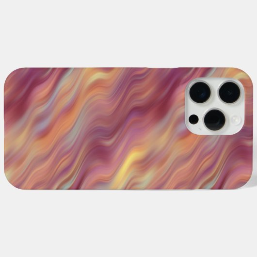 Exotic Plumeria Wavy Texture Case-Mate iPhone Case (Achterkant (horizontaal))