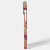 Exotic Plumeria Wavy Texture Case-Mate iPhone Case (Achterkant / Links)