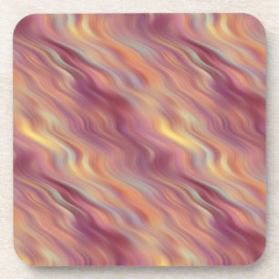 Exotic Plumeria Wavy Texture Drankjes Onderzetter