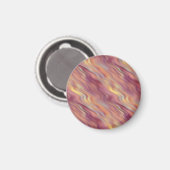 Exotic Plumeria Wavy Texture Magneet (Voorkant / Achterkant)