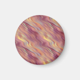 Exotic Plumeria Wavy Texture Magneet