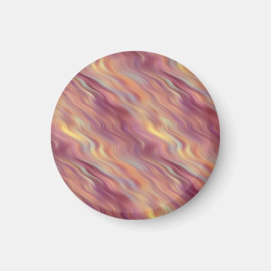 Exotic Plumeria Wavy Texture Magneet (Voorkant)