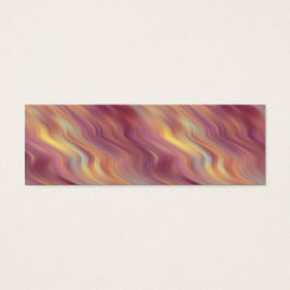 Exotic Plumeria Wavy Texture Mini Visitekaartjes