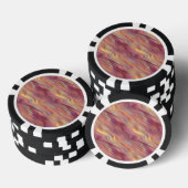Exotic Plumeria Wavy Texture Pokerchips (Opstapeling)