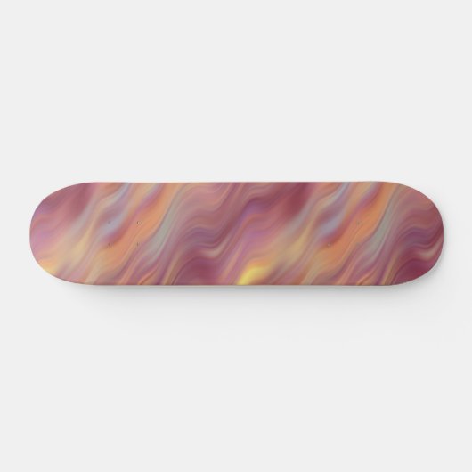 Exotic Plumeria Wavy Texture Skateboard (Horizontaal)