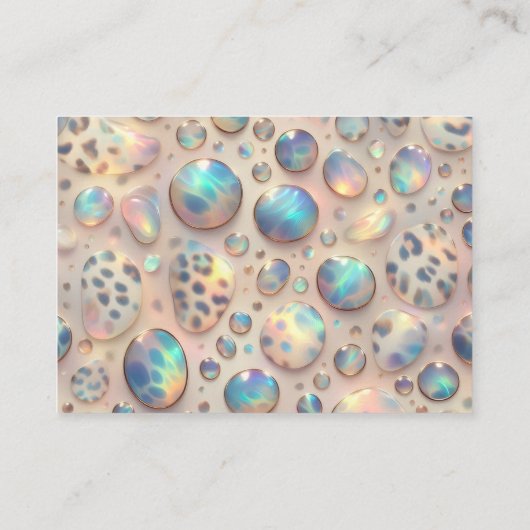 Exotic Posh Reception Details Enclosure Cards Informatiekaartje (Achterkant)