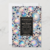 Exotic Posh Wedding Invitation Kaart (Voorkant)