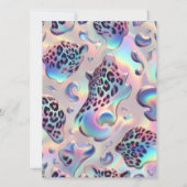 Exotic Posh Wedding Pre-Filled Thank You Cards Kaart (Achterkant)