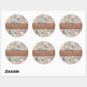 Exotic Posh Wedding Stickers (Vel)