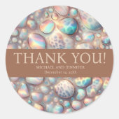 Exotic Posh Wedding Stickers (Voorkant)