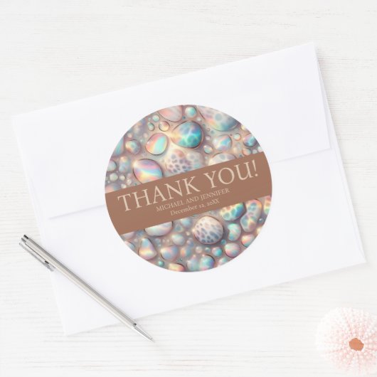 Exotic Posh Wedding Stickers (Envelop)
