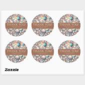Exotic Posh Wedding Stickers (Vel)